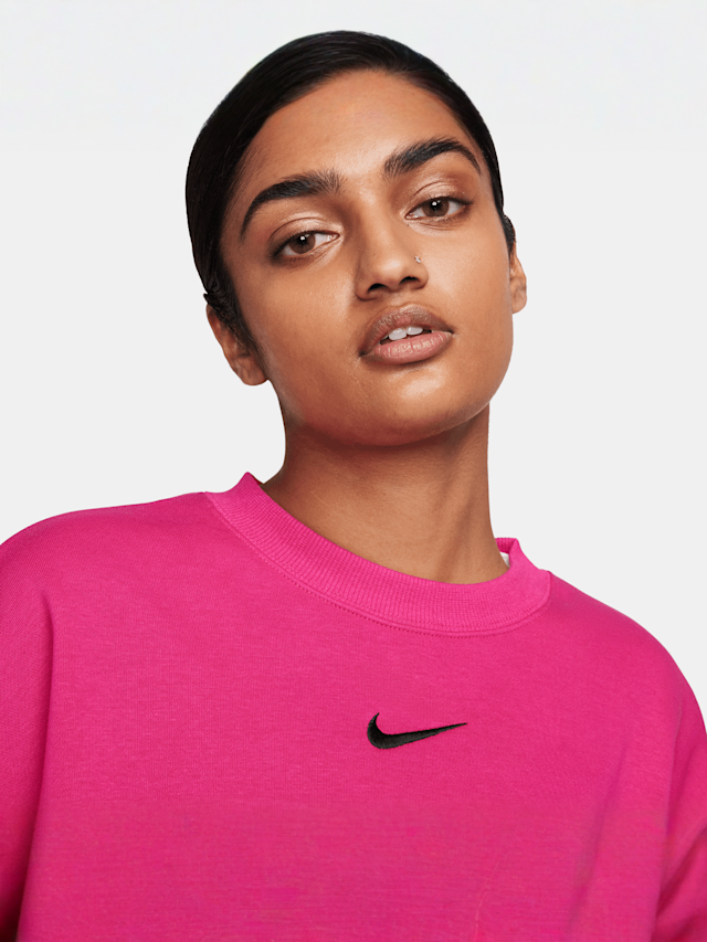 Nike, Sportswear PHNX Fleece Oversized Crew, beige, Image 3 of 6