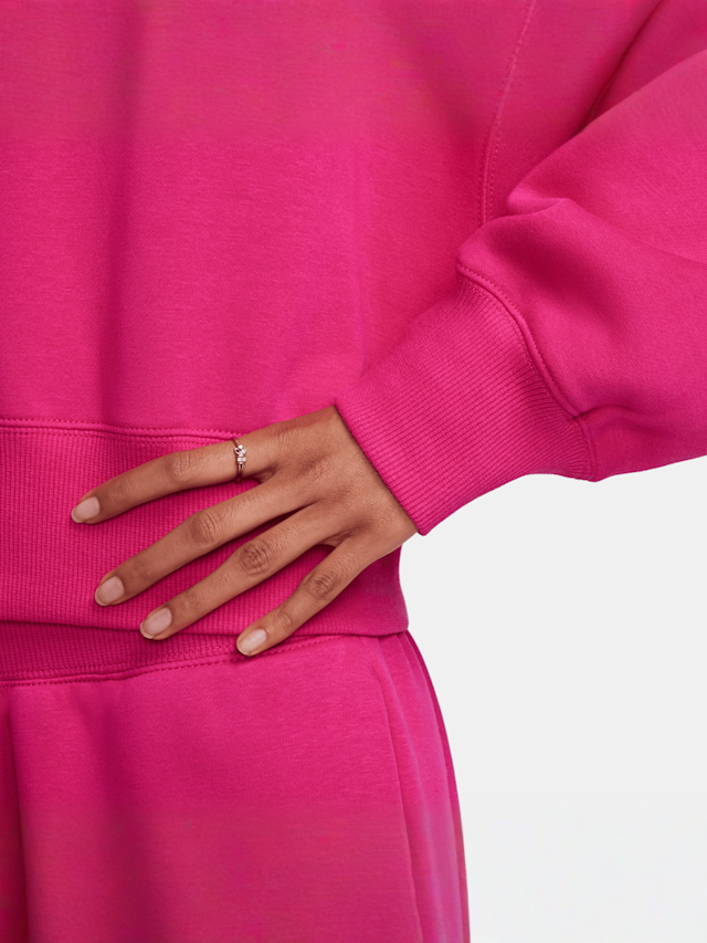 Nike, Sportswear PHNX Fleece Oversized Crew, beige, Image 4 of 6