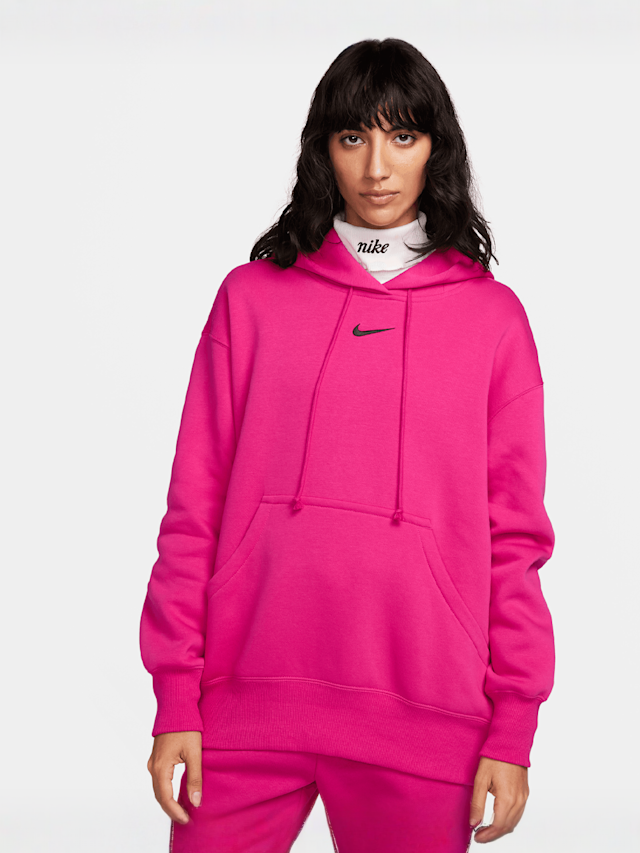 Nike, Sportswear Phoenix Fleece Oversize-Hoodie, red, Image 1 of 9