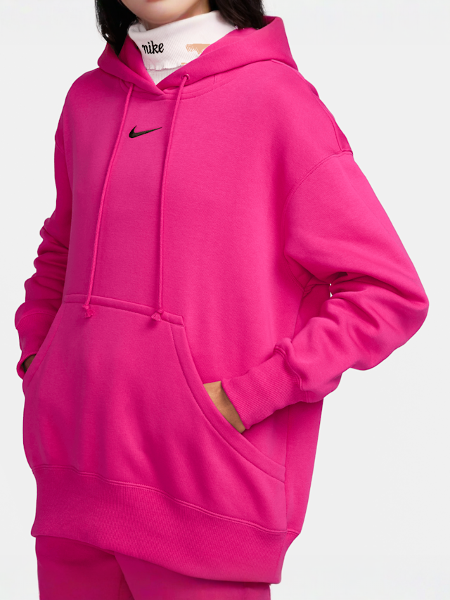 Nike, Sportswear Phoenix Fleece Oversize-Hoodie, red, Image 5 of 9