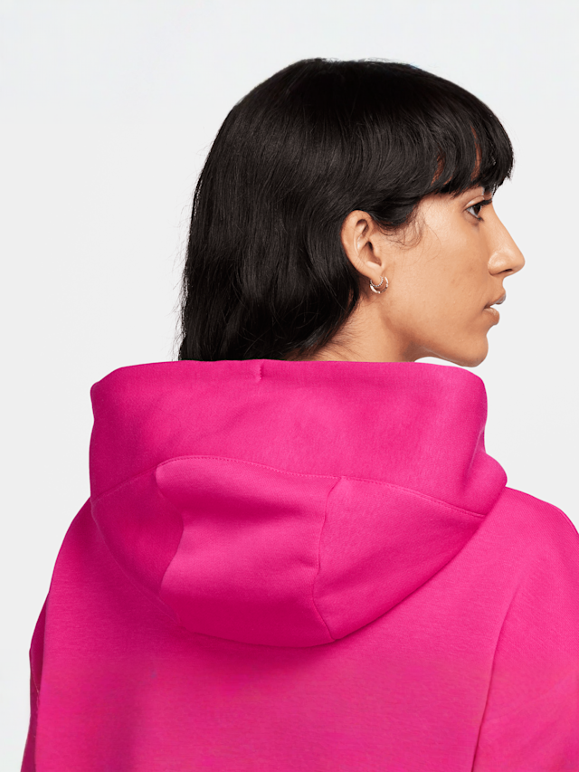 Nike, Sportswear Phoenix Fleece Oversize-Hoodie, red, Image 7 of 9