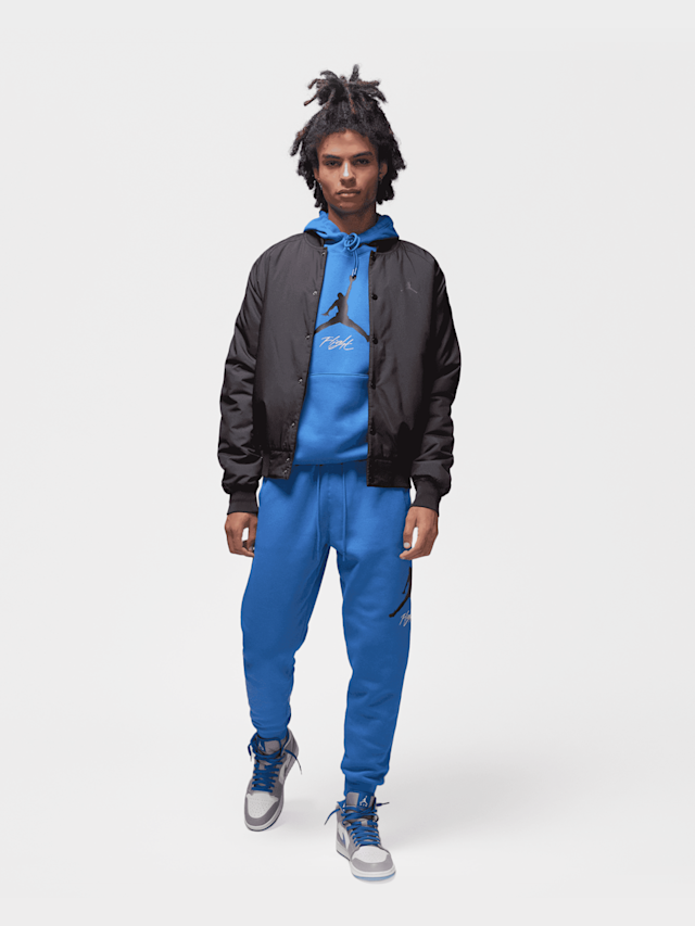 Jordan, Essential Fleece Baseline Pants, blue, Image 7 of 8
