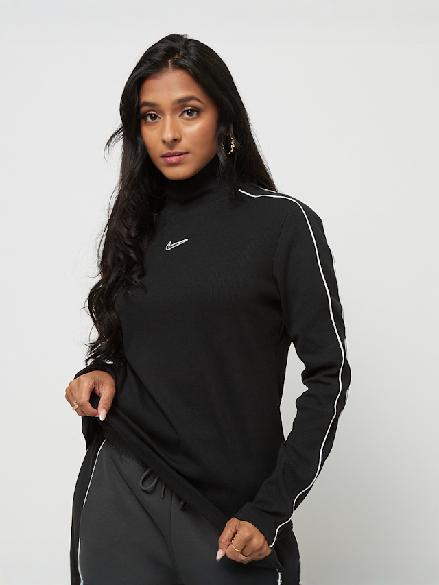 Nike, Sportswear Longsleeve Top, zwart, Afbeelding 1 van 6