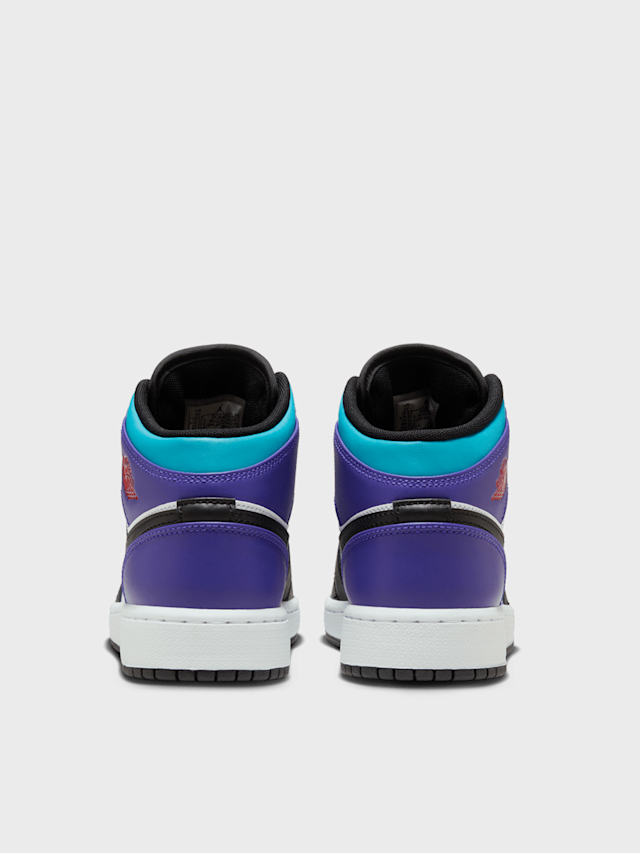 Jordan, Jordan 1 Mid (GS), wit, Afbeelding 5 van 8