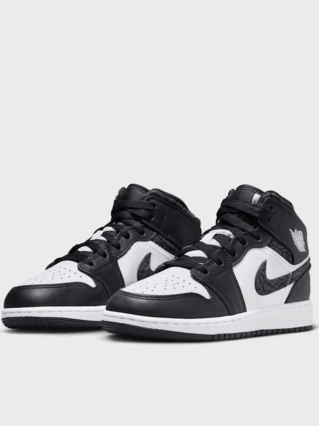 Jordan, Air Jordan 1 Mid SE Seasonal (GS), black, Image 4 of 8