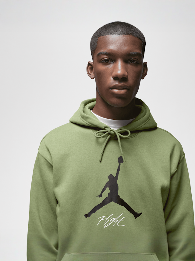 Jordan, Essential Fleece Baseline Hoodie, groen, Afbeelding 3 van 6