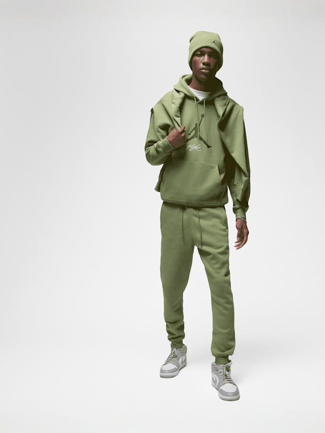 Jordan, Essential Fleece Baseline Hoodie, groen, Afbeelding 6 van 6