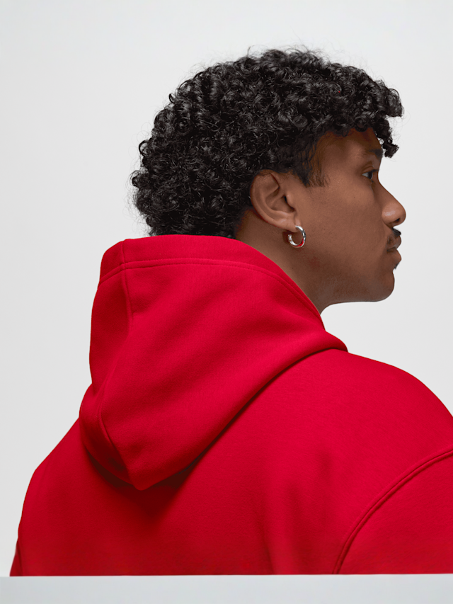 Jordan, Essentials Fleece Pullover, red, Image 4 of 5