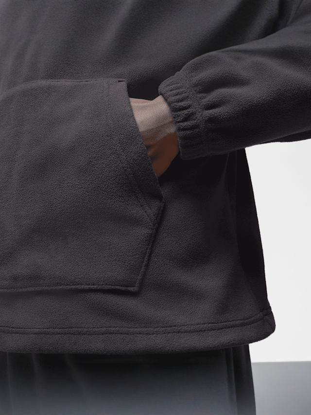 Jordan, Essentials Statement Fleece Winter Half-Zip, zwart, Afbeelding 4 van 6