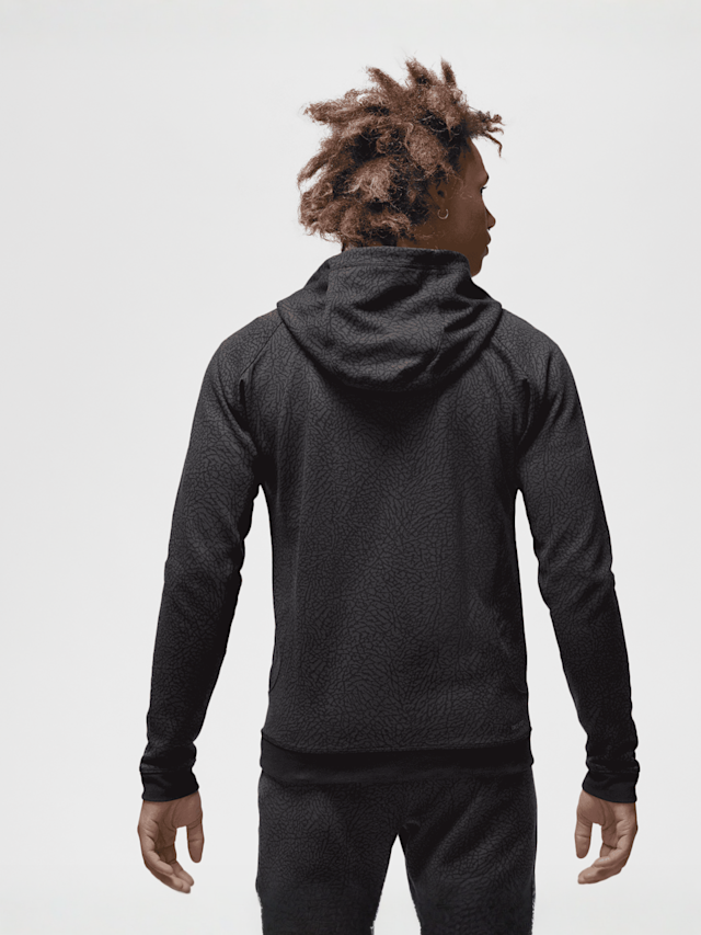 Jordan, Dri-FIT Sport Full-Zip Hoodie, black, Image 2 of 7