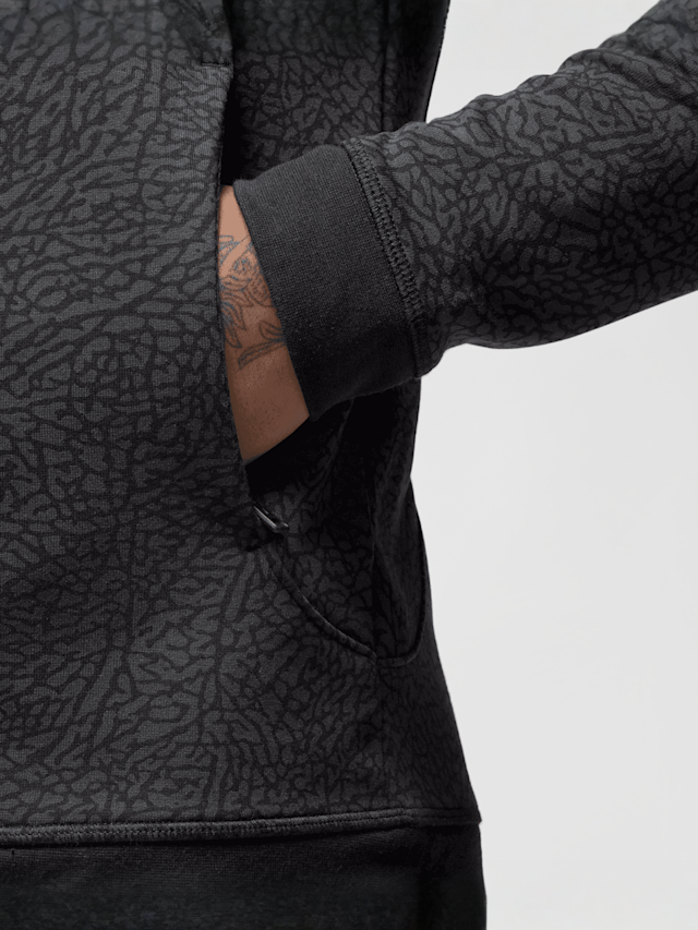 Jordan, Dri-FIT Sport Full-Zip Hoodie, black, Image 4 of 7