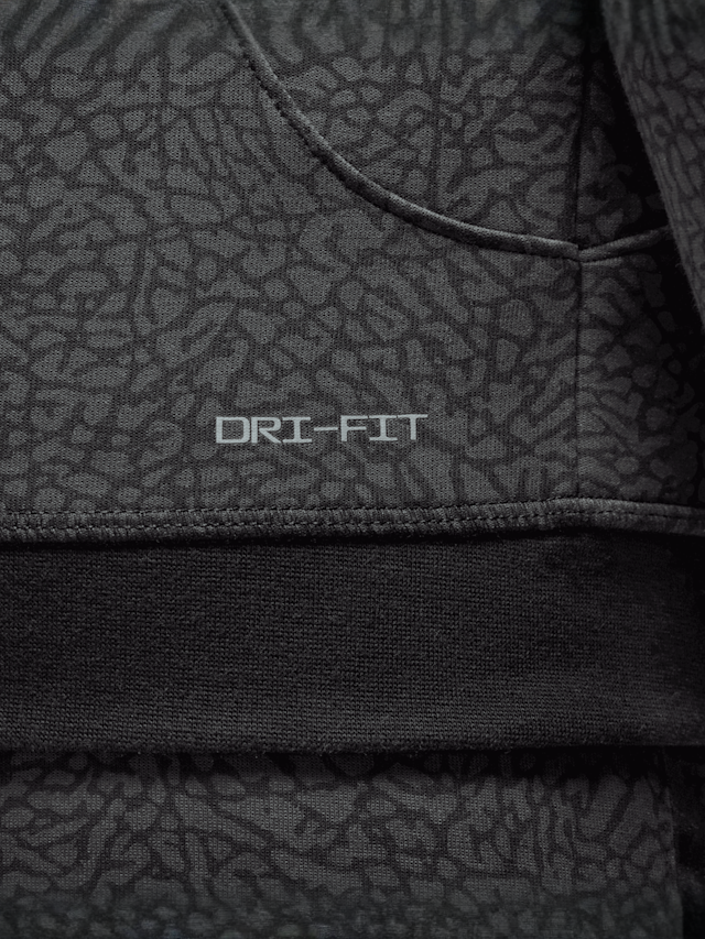 Jordan, Dri-FIT Sport Full-Zip Hoodie, black, Image 6 of 7