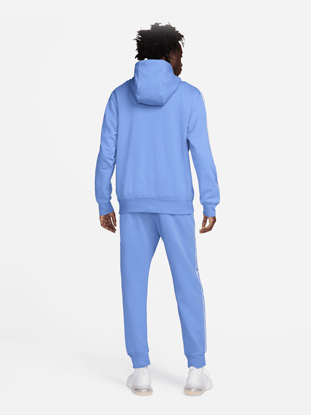 Nike, Club Fleece Graphics Hooded Tracksuit, blue, Image 2 of 9