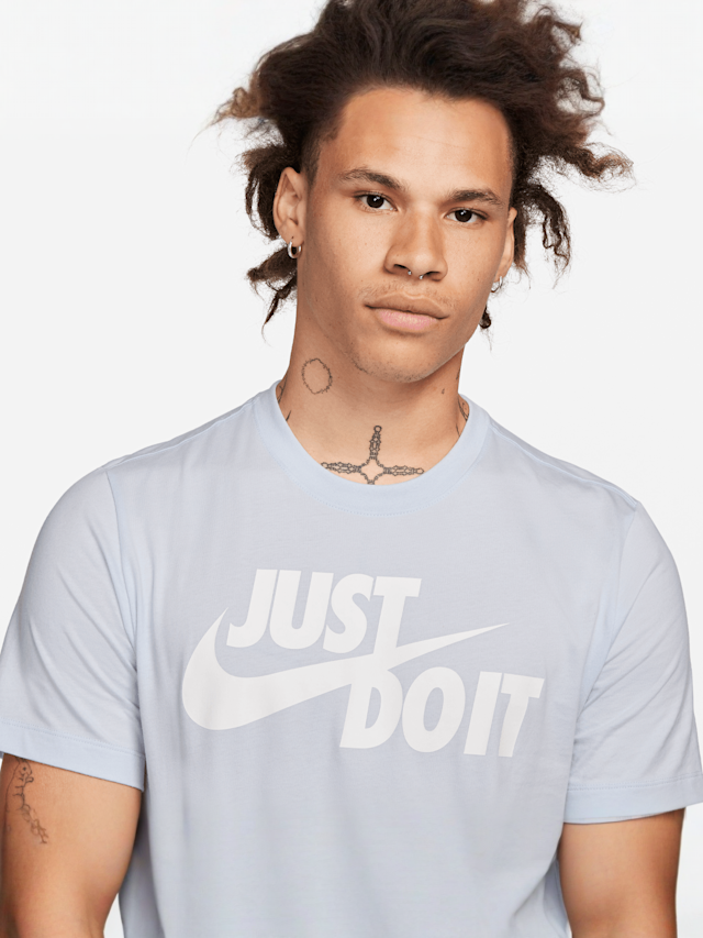 Nike, Sportswear Tee Just Do It, grey, Image 3 of 4