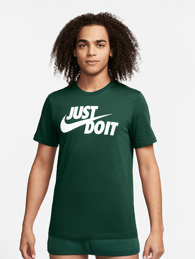 Nike, Sportswear Just do it T-Shirt, zielony, Obraz 1 z 3