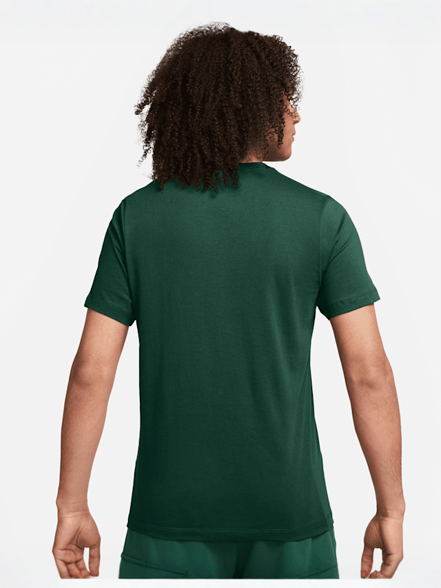 Nike, Sportswear Just do it T-Shirt, zielony, Obraz 2 z 3