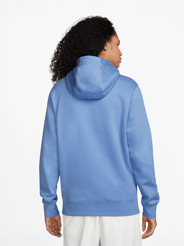 Nike, Sportswear Club Fleece Hoodie, blue, Image 2 of 5