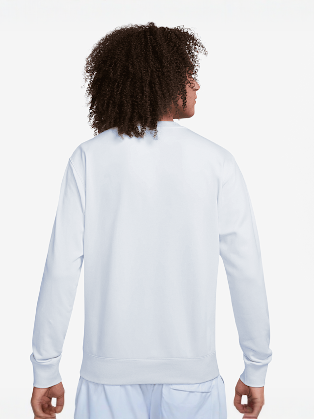 Nike, Sportswear Club French Terry Crew, blue, Image 2 of 5