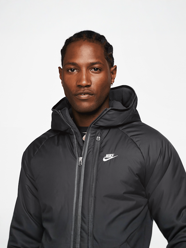 Nike, Sportswear Therma-FIT Repel Hooded Jacket, black, Image 3 of 6