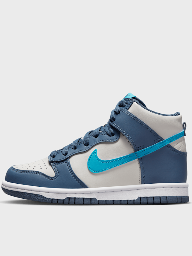 Nike, Dunk High (GS), blauw, Afbeelding 1 van 8