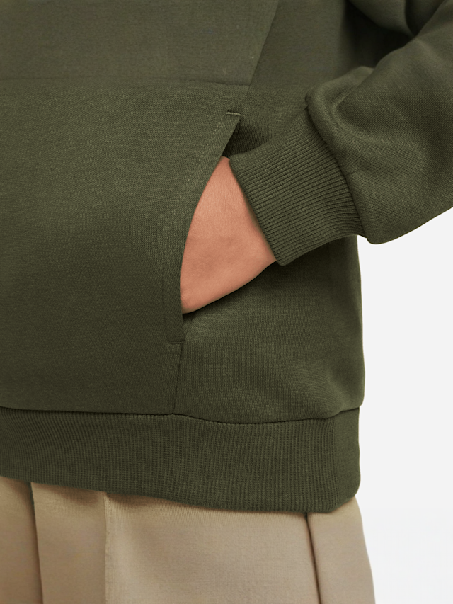 Nike, Sportswear Club Fleece Hoodie, czarny, Obraz 4 z 5