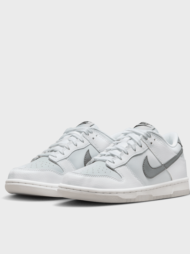 Nike, Dunk Low (GS), wit, Afbeelding 4 van 9