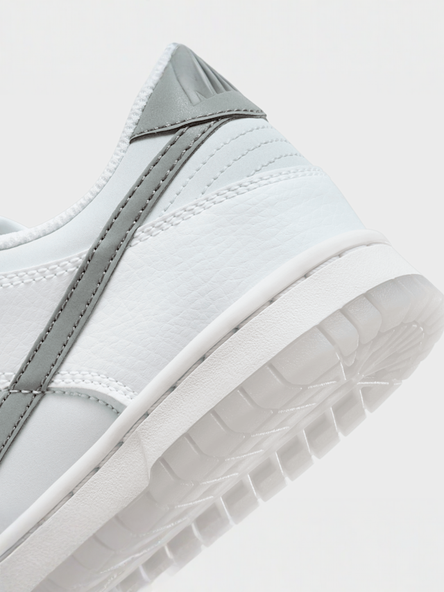 Nike, Dunk Low (GS), white, Image 8 of 9