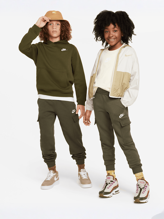 Nike, Sportswear Club Fleece Cargo Pant, black, Image 6 of 6