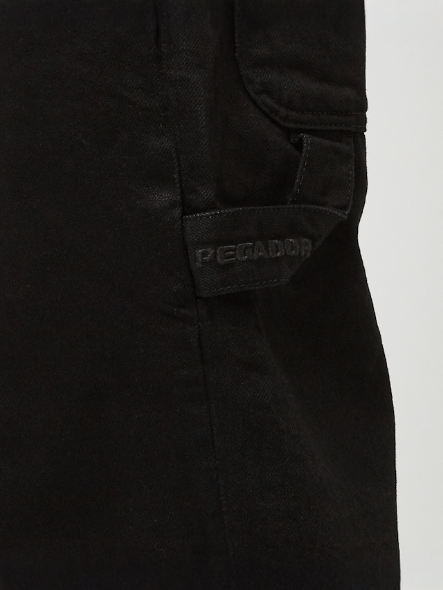 Pegador, Daule Baggy Workwear Jeans, zwart, Afbeelding 5 van 7