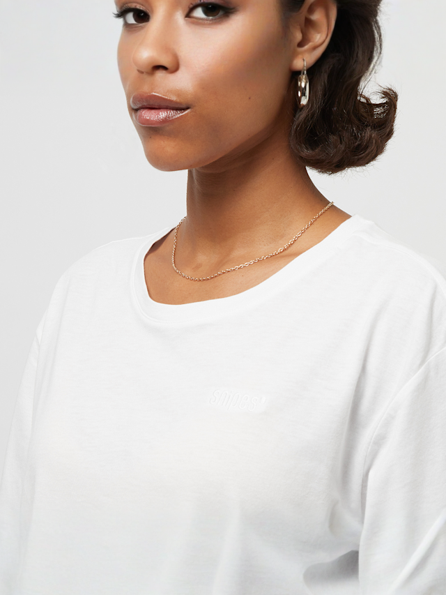 SNIPES, Small Logo Essential Tee, white, Image 3 of 4