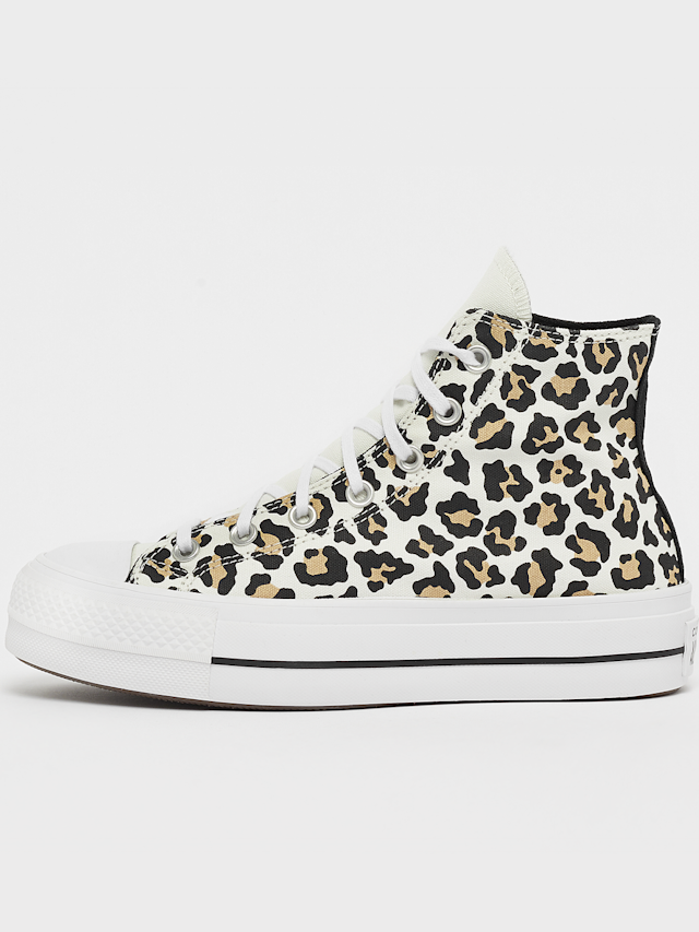 Converse, Chuck Taylor All Star Lift Leopard Love, black, Image 1 of 5