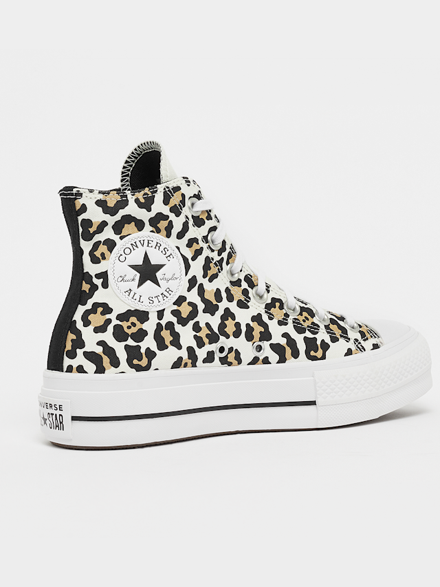 Converse, Chuck Taylor All Star Lift Leopard Love, black, Image 3 of 5