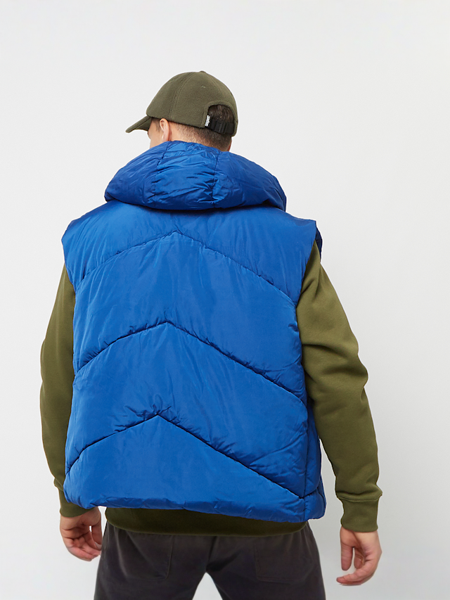 Karl Kani, Chest Signature Puffer Vest, blue, Image 2 of 4
