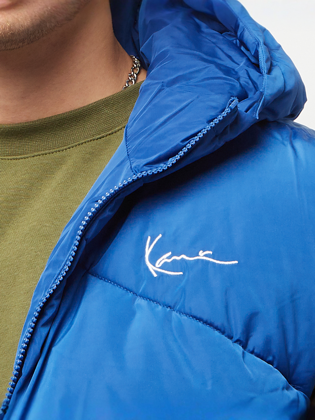 Karl Kani, Chest Signature Puffer Vest, blue, Image 3 of 4
