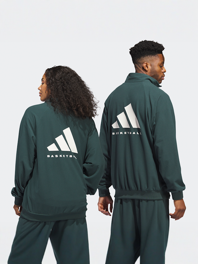 adidas Originals, One Fleece Track Jacket, zielony, Obraz 2 z 4