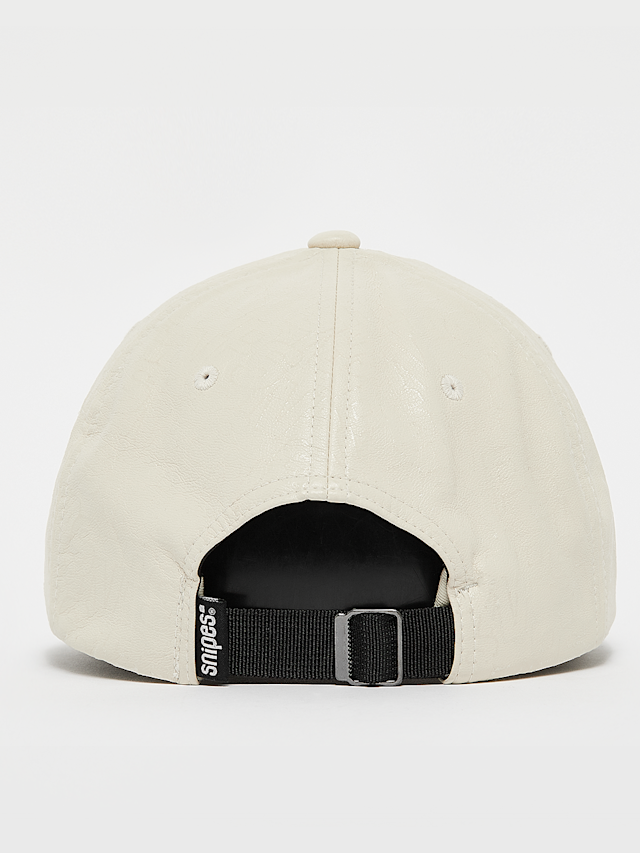 SNIPES, Printed Fake Leather Pattern Baseball Cap, beige, Image 2 of 5