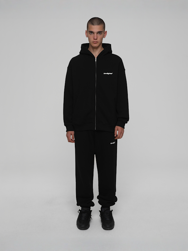 Low Lights Studios, Light Zip-Hoodie, black, Image 4 of 4