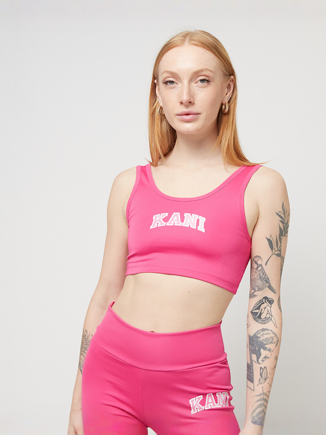 Karl Kani, Small Serif Bustier Top, różowy, Obraz 1 z 5