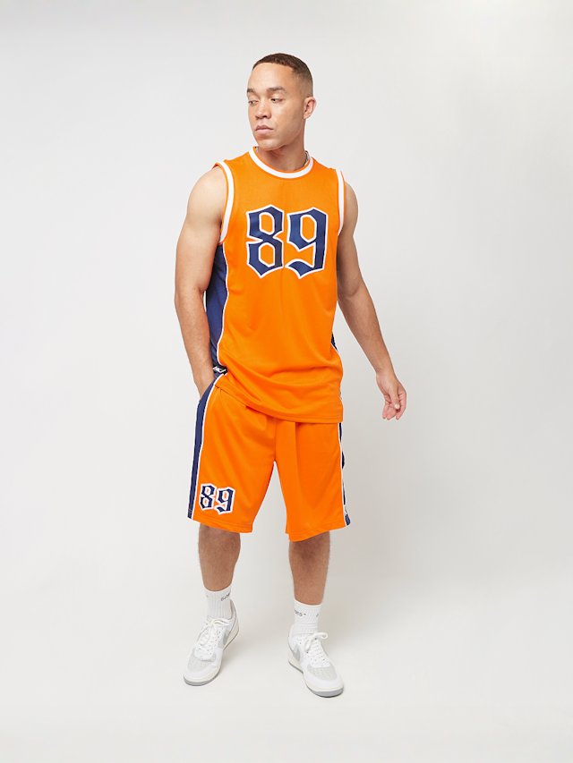 Karl Kani, OG Block Basketball Shorts, orange, Image 6 of 6