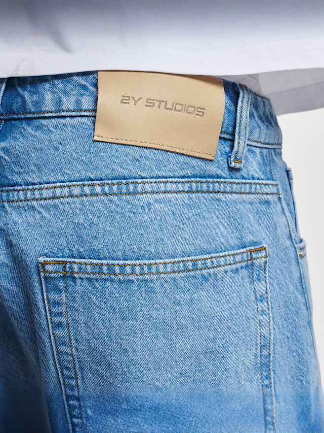 2Y STUDIOS, Gabrie Basic Straight Jeans, blue, Image 3 of 4