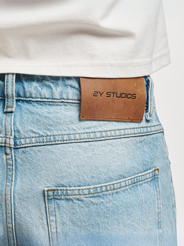 2Y STUDIOS, Amaru Ankle Straight Jeans, blue, Image 3 of 4