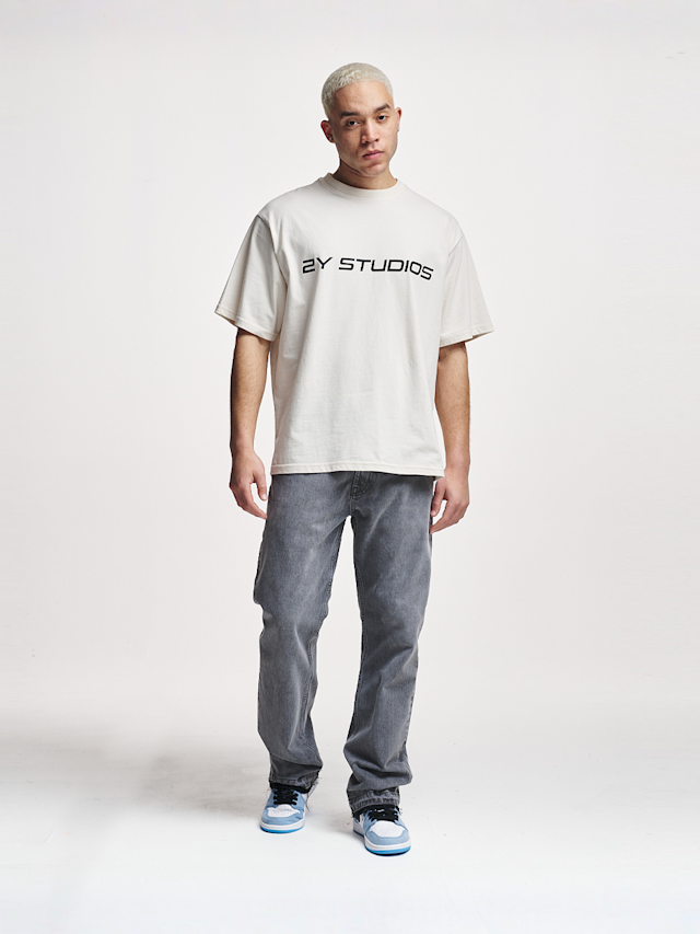 2Y STUDIOS, Arun Open Hem Straight Jeans, grey, Image 4 of 4