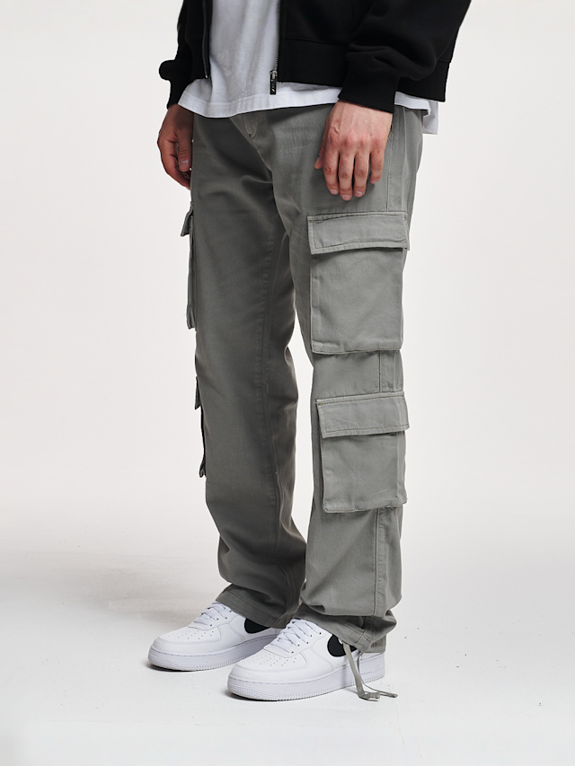 2Y STUDIOS, Kiran 4-Pocket Cargo, grey, Image 1 of 6