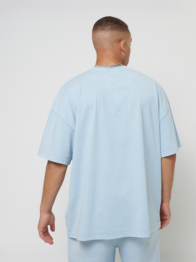 Karl Kani, Autograph Washed Boxy Tee, blauw, Afbeelding 2 van 4
