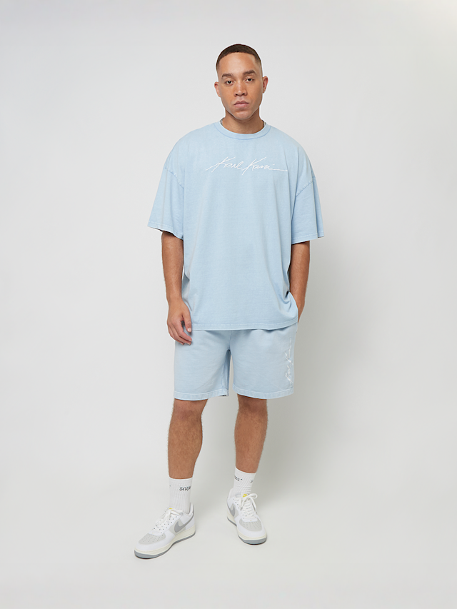 Karl Kani, Autograph Washed Boxy Tee, blauw, Afbeelding 4 van 4