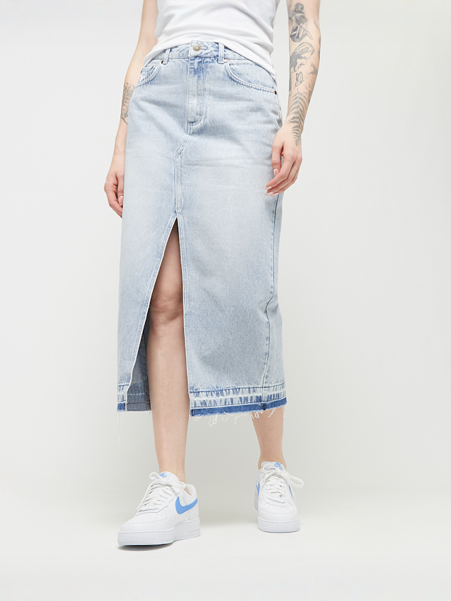 Karl Kani, OG Long Denim Skirt, blue, Image 1 of 5