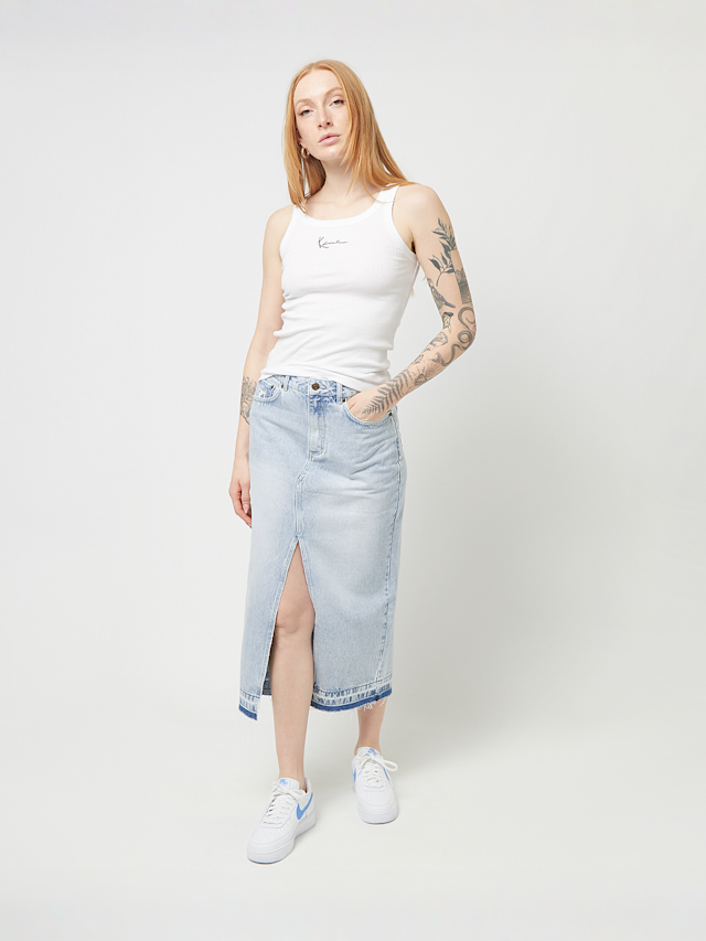Karl Kani, OG Long Denim Skirt, blue, Image 5 of 5