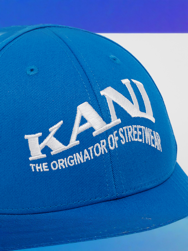 Karl Kani, Wavy Retro Embro Cap, blue, Image 4 of 4