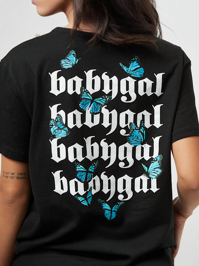 Miss Tee, Babygal Tee, zwart, Afbeelding 4 van 5