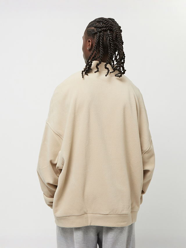 Urban Classics, Oversized Polar Fleece Crew, beige, Image 2 of 3